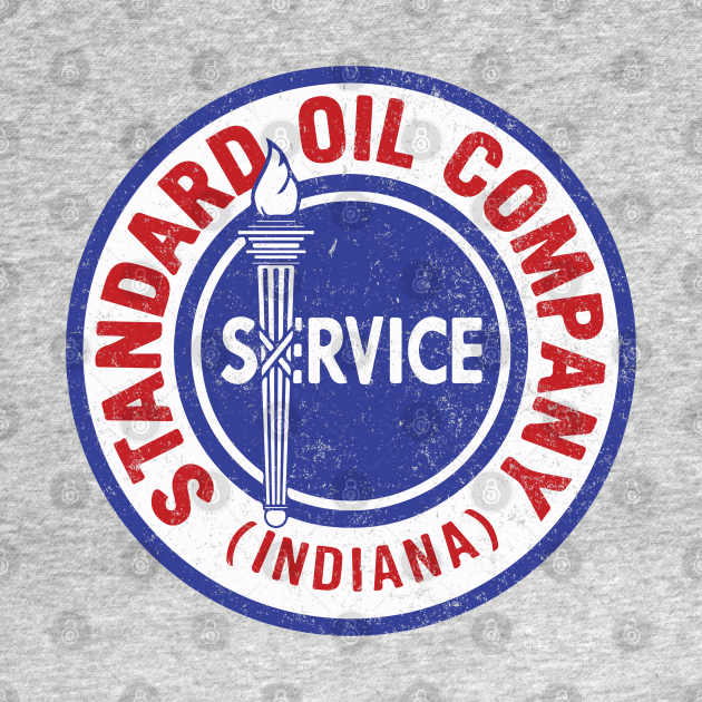 Standard Oil Company Vintage logo Standard Oil TShirt TeePublic